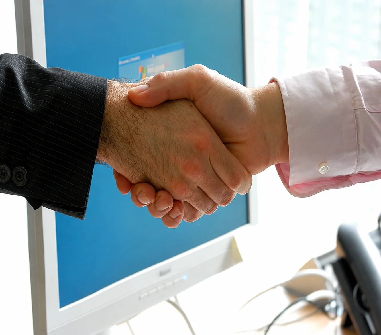 Compromiso y confianza con clientes